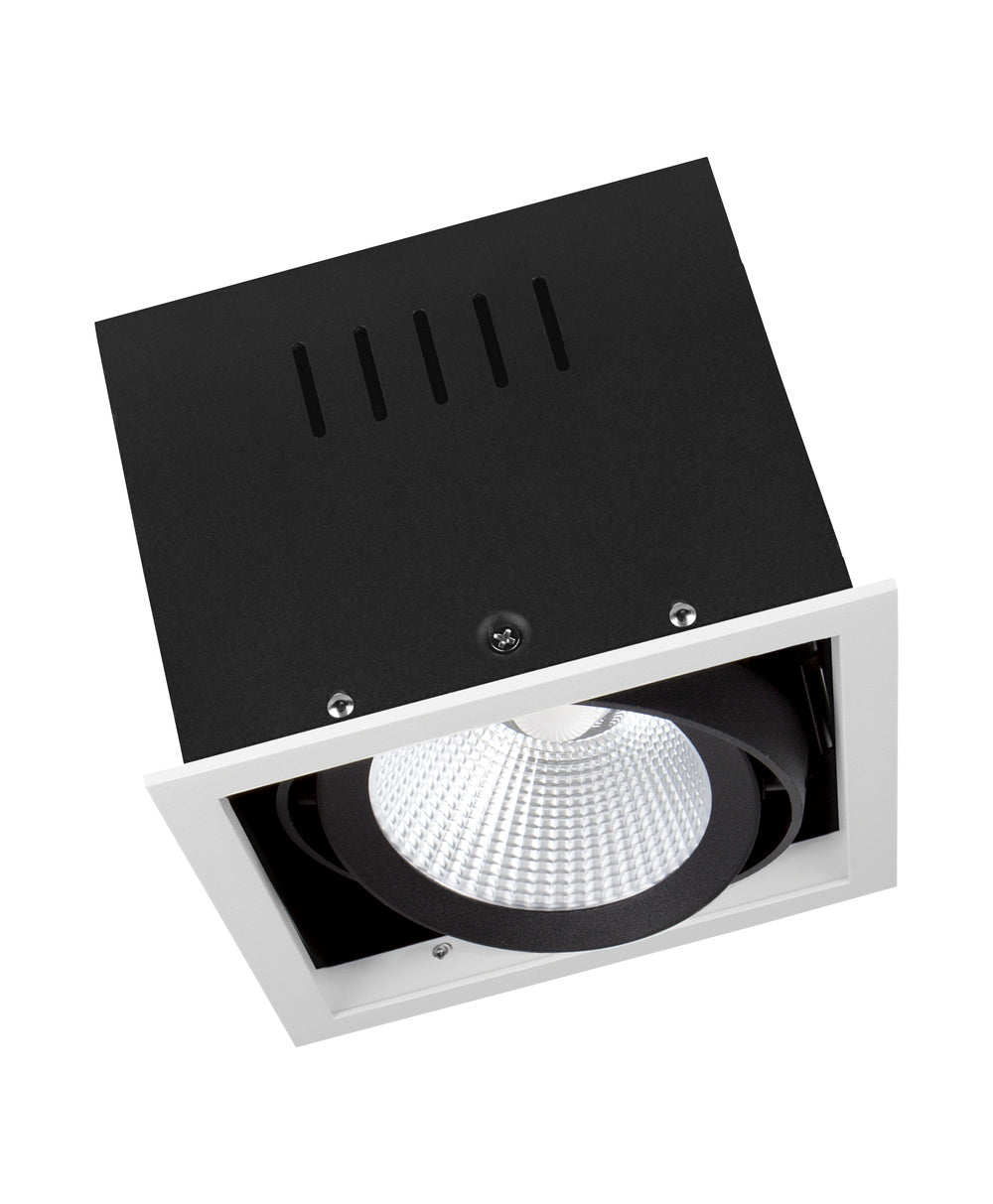 LEDVANCE LED-Einbaustrahler 30W Konv ws SPOT MULTI 1 x 30W 4000K FL WT/BK 1LED