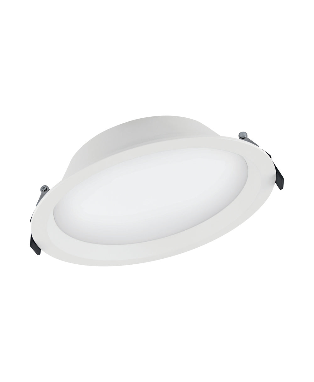 LEDVANCE LED-Einbaustrahler 25W Konv ws ALU DL DN 200 25 W 6500 K IP44/IP20 1LE