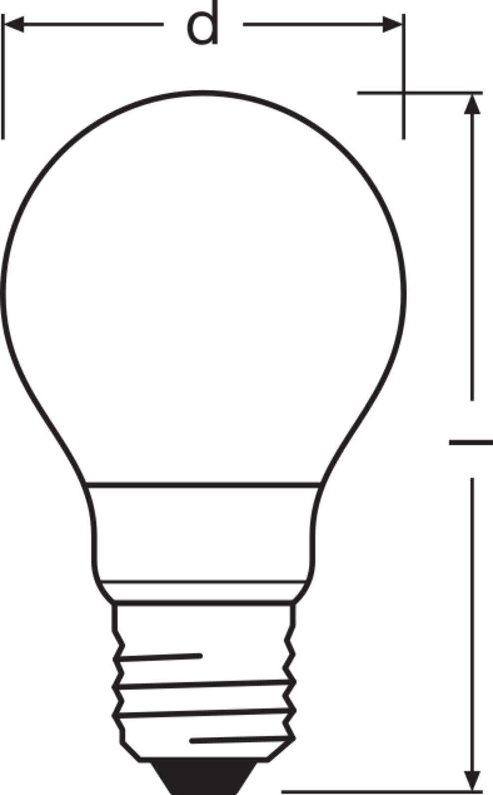 LEDVANCE LED-Lampe FM E27 A75 7,5W 2700K SMART+ Filament Classic Dim 75 7.5 ws D