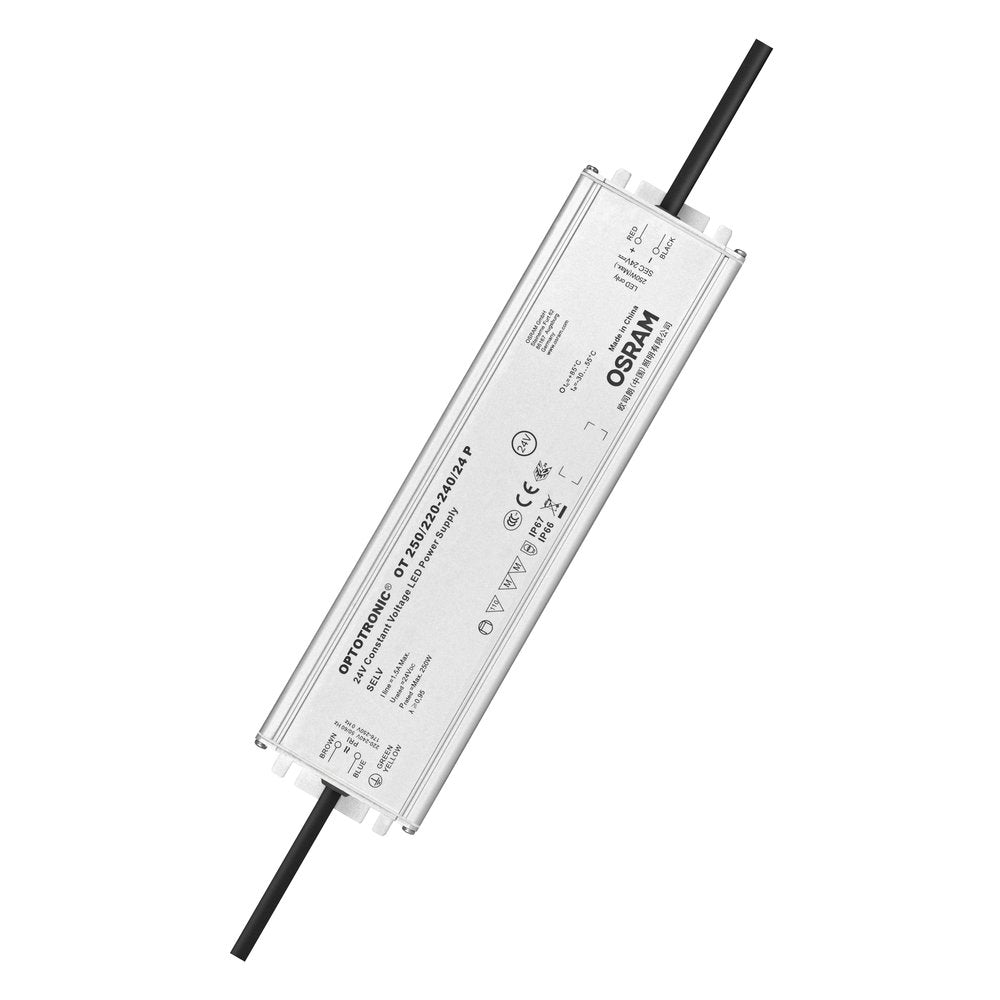 OSRAM LED-Trafo 250W 24V IP66 Metallgeh Optotronic OT 250/220...240/24 P stat