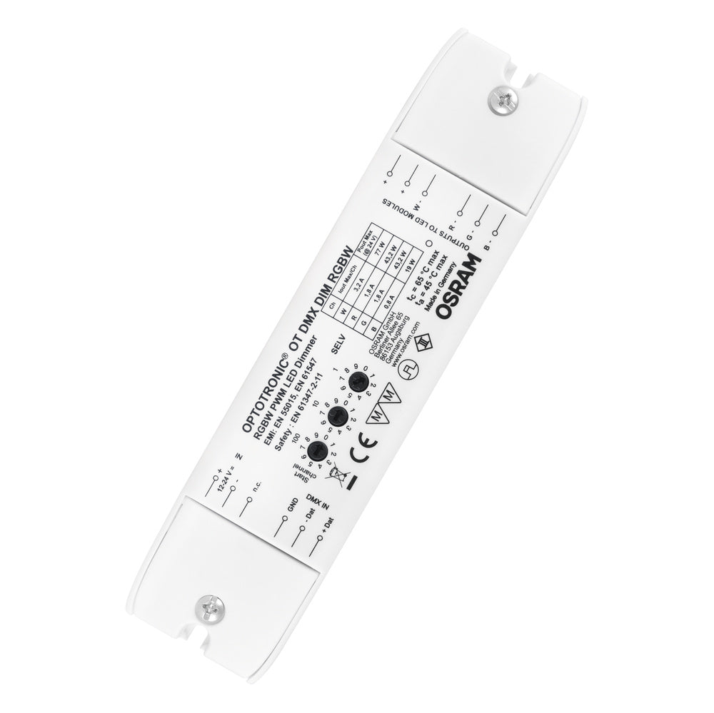 OSRAM LED-Steuerung 171W 24V DMX IP20 Optotronic OT DMX RGBW DIM Kstgeh