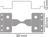 LEDVANCE Kupplung/Verbinder ger si ST LN INDV Lightline Connector
