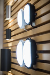 LEDVANCE LED-Ovalanbauleuchte 5,5W 4000K LED Bulkhead 6W 4000K Black 450lm sw