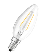 LEDVANCE LED-Kerzenlampe FM E14 2,5W ws LED Classic B 25 Filament 2.5W 827 2700K