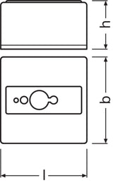 OSRAM Aufbaugehäuse ws Kst LS/PD AP KIT
