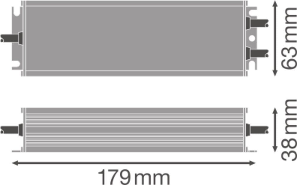 LEDVANCE LED-Steuerung 40W 1670mA 24V DR DIM-PFM -40/220-240/24/P 1-10V IP66