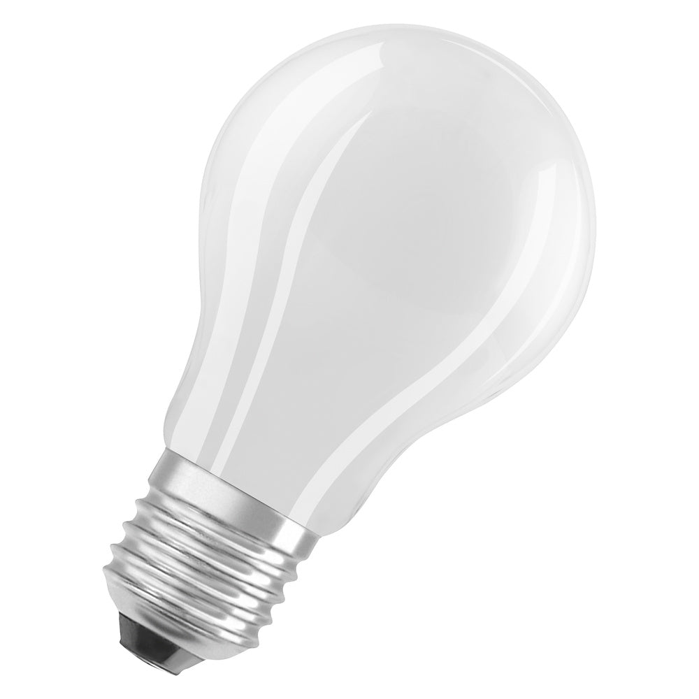 LEDVANCE LED-Lampe FM E27 A75 5W 3000K A LED Classic A 75 EE A S 5W 830 Fros ws