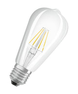 LEDVANCE LED-Lampe FM E27 5,8W 4000K ws LED EDISON 60 DIM S 60 5.8 W/4000 K 806l