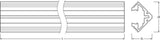 LEDVANCE Profil gr 2000x19x19mm IP00 LS AY -PM03/E/19X19/10/2 Ersatzteil