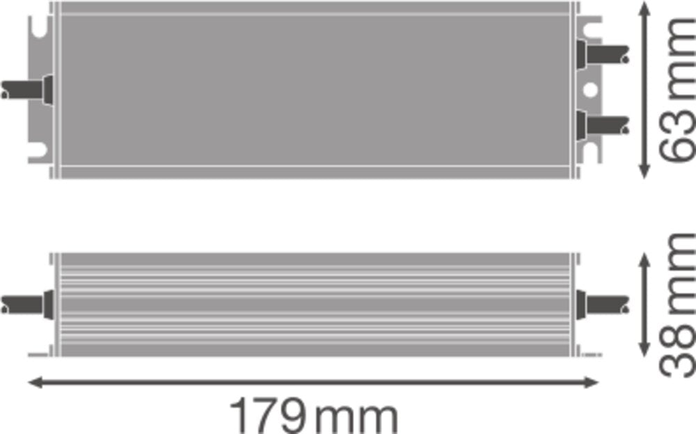 LEDVANCE LED-Steuerung 60W 2500mA 24V DR DIM-PFM -60/220-240/24/P 1-10V IP66