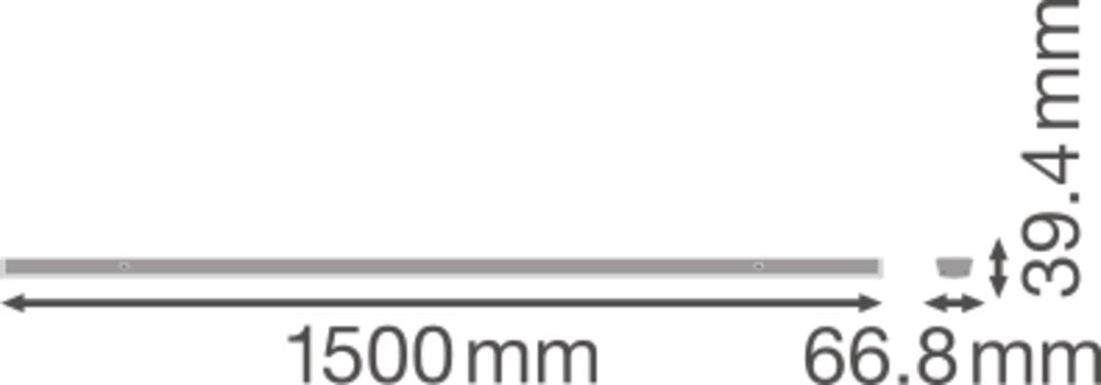 LEDVANCE LED-Leuchteneinsatz 70W 4000K TruSys PFM N 70 W/4000 K 11200lm 1LED
