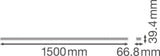 LEDVANCE LED-Leuchteneinsatz 70W 4000K TruSys PFM N 70 W/4000 K 11200lm 1LED