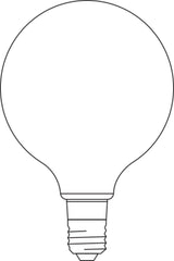 LEDVANCE LED-Kugellampe FM E27 6W 2400K SMART+ Filament Globe Dimmable 53 6 ws