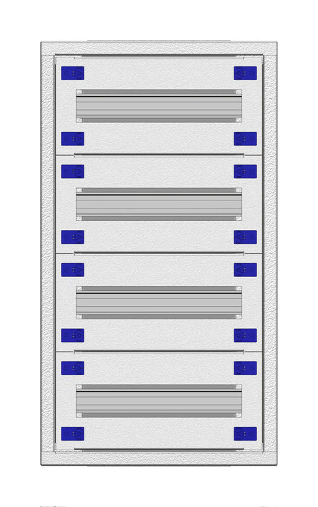 Aufputz-Feldverteiler 1A-12K, H640B380T180mm