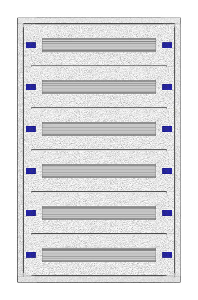 Aufputz-Feldverteiler 2A-18K, H915B590T100mm flach