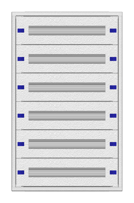 Aufputz-Feldverteiler 2A-18K, H915B590T250mm
