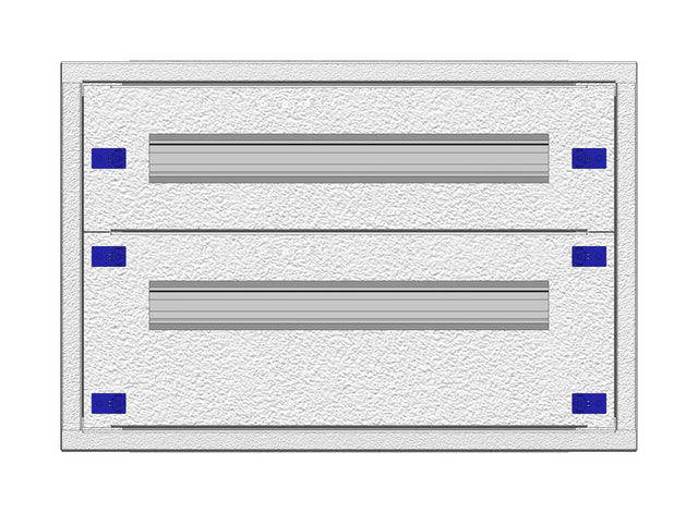 Aufputz-Feldverteiler 2A-7K, H410B590T180mm
