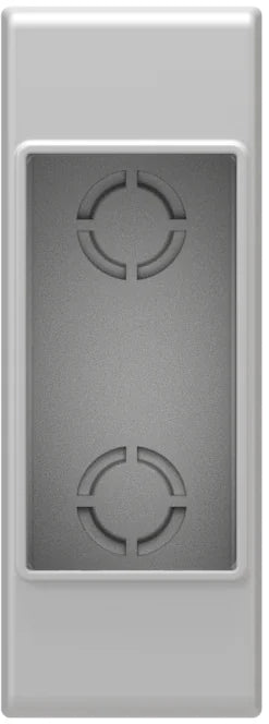 Aufputz Gehäuse mit Rückwand 1M, IP20, weiß (10er-Pack)