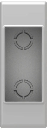 Aufputz Gehäuse mit Rückwand 1M, IP20, weiß (10er-Pack)