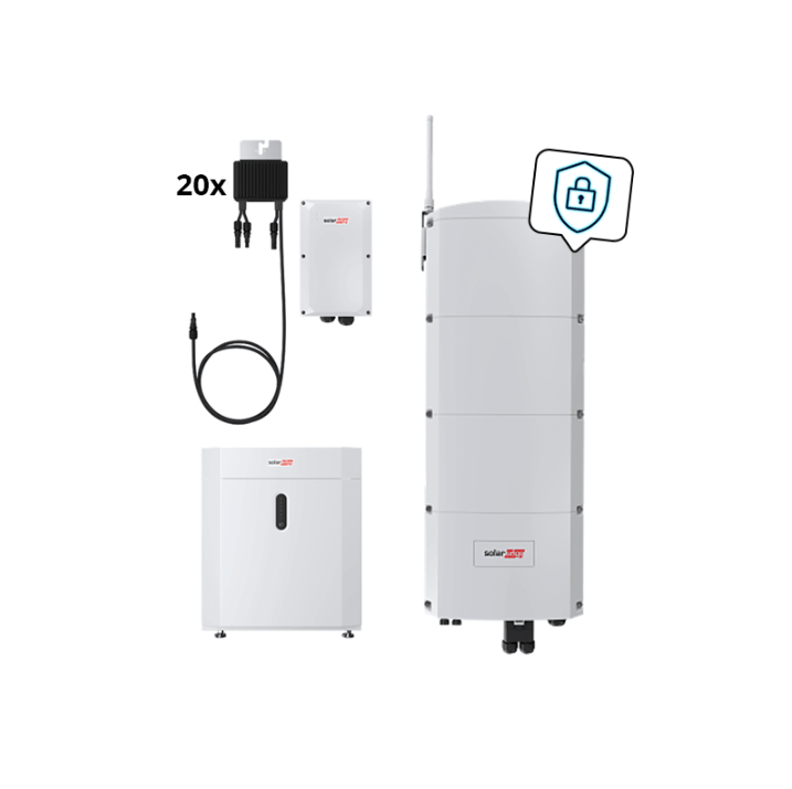 SolarEdge Single Kit Backup 8 kW mit 4,85 kWh für CH
