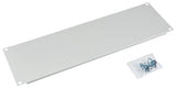 Blindplatte Stahl, 19", 3HE, RAL7035