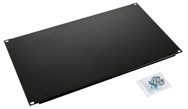 Blindplatte Stahl, 19", 6HE, RAL9005