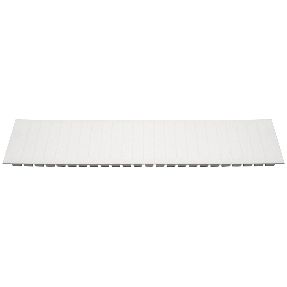 Blindstreifen gerippt, 12TE, weiß (10er-Pack)