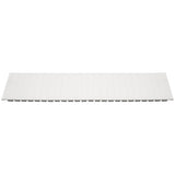 Blindstreifen gerippt, 12TE, weiß (10er-Pack)