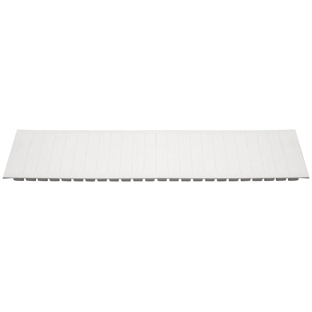 Blindstreifen gerippt, 12TE, weiß (10er-Pack)