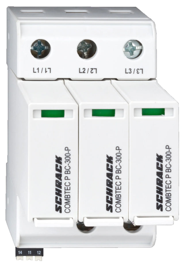 Blitz-/Überspannungsableiter 3+0 TNC,I+II(B+C),300V,12,5kA