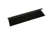 Bürsteneinsatz für Wandschrank DW / HSATG, 300x70mm, schwarz
