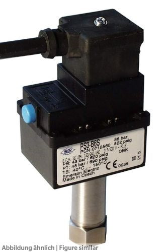 Klein-Pressostat Alco CS3-S8S 47/72 HD-Begrenzer,fest eingest.,SDBK/PZHH,CO2