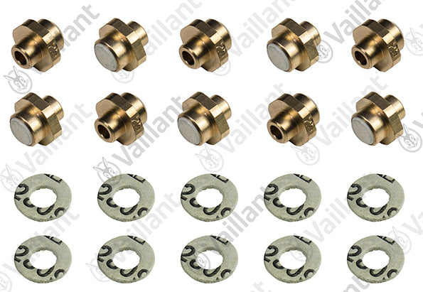 Vaillant Ersatzteil Brennerdüse, 0,25, (x10) für MAG 11-0/1 XZ, MAG 14-0/1 XZ u. a. | Art.-Nr. 0020206079