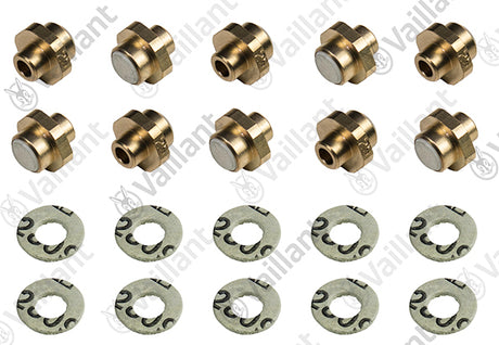 Vaillant Ersatzteil Brennerdüse, 0,25, (x10) für MAG 11-0/1 XZ, MAG 14-0/1 XZ u. a. | Art.-Nr. 0020206079
