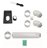 Vaillant Paket 1.49/2 Luft-/Abgasführung (3x) senk. Dachdurchf. schwarz, D 60/100, 8000047185