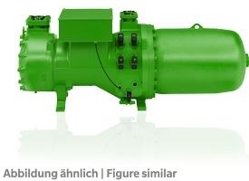 Schraubenverdichter Bitzer CSH 8583-160Yhalbhermetisch,mit Esterölfüllung BSE170