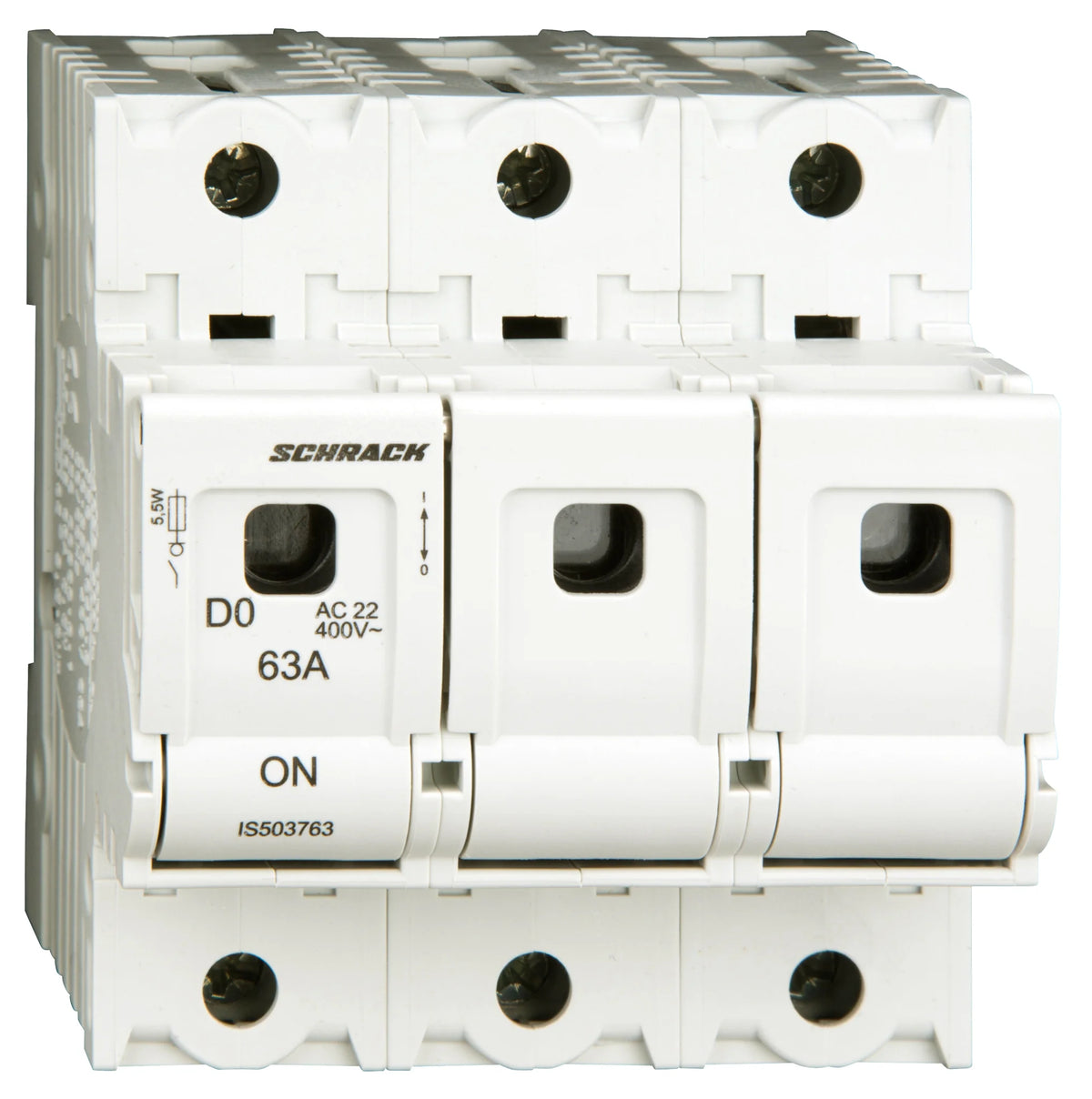 D02-Lasttrennschalter ARROW S, 3-polig, 63A