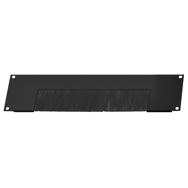 Dachkabeleinführung mit Staubschutz-Bürste, 2HE, RAL9005