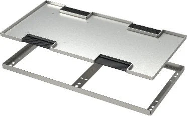 Deckel 4x7M für 2x Bodendose RB 2x7M, 265x516,5x17,5mm