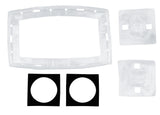 Dichtungsset 2-fach für Schalter u. Steckdosen,IP44,VISIO 50 (10er-Pack)