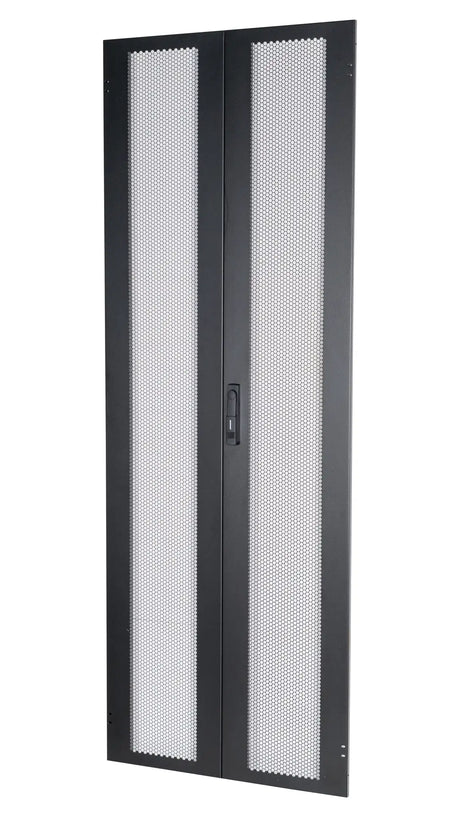 Doppel-Tür Metall perforiert 80% f. S-RACK 42HE B800 RAL9005