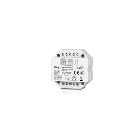 DOTLUX 4 in1 LED Funk-Empfänger/Dimmer für mehrfarbige LED-Streifen Fusion Technologie 4x 3A 12-24V