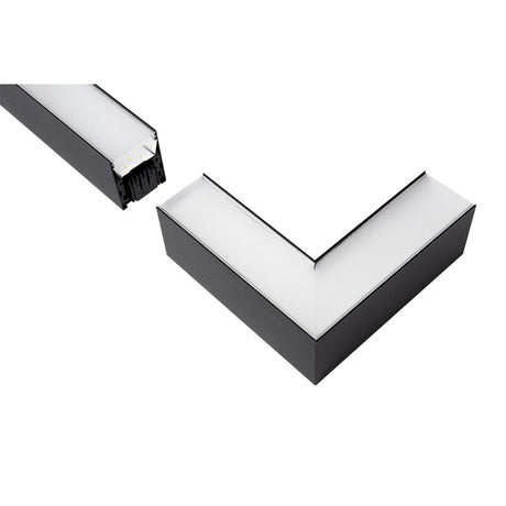 DOTLUX CONNECT Lineare LED-Leuchte Ecke Links 12W 4000K DALI