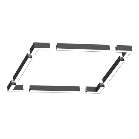 DOTLUX CONNECT Lineare LED-Leuchte Ecke Rechts 12W 4000K DALI
