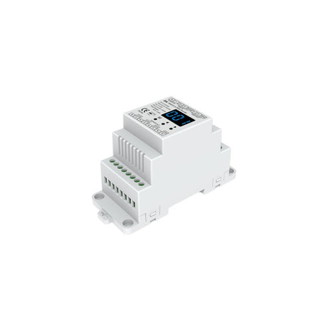 DOTLUX DMX Empfänger/Dimmer mit integrierter Stand Alone Funktion 4 Kanäle 12-24V DC 4x5A Hutschiene