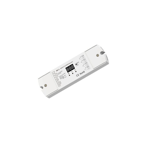 DOTLUX DMX Empfänger/Dimmer mit integrierter Stand Alone Funktion 4 Kanäle 12-24V DC 4x5A