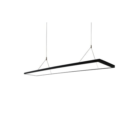 DOTLUX LED-Büroleuchte HOVER 41W COLORselect UGR<19 schwarz