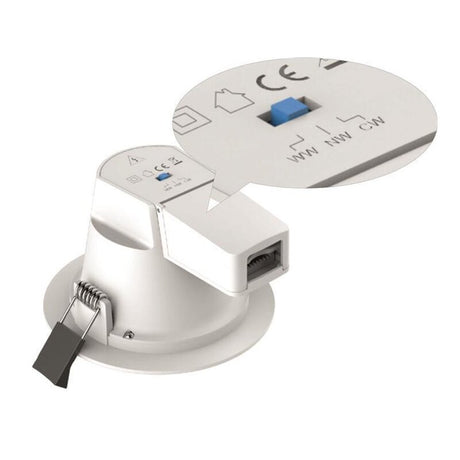 DOTLUX LED-Downlight CIRCLEugr 6W 3000/4000/5700K COLORselect