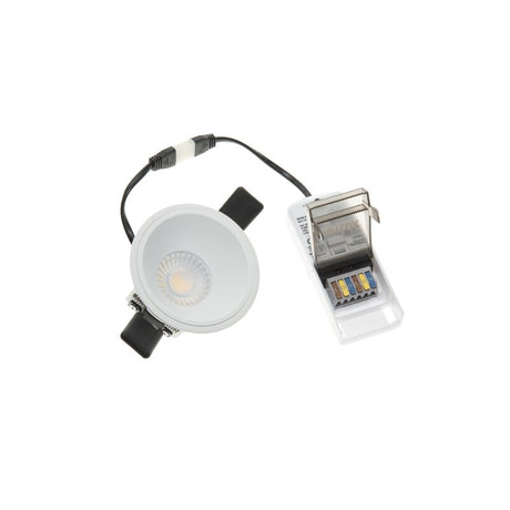 DOTLUX LED-Downlight MULTIsnap 6W 2700K/3000/4000K COLORselect Weiß