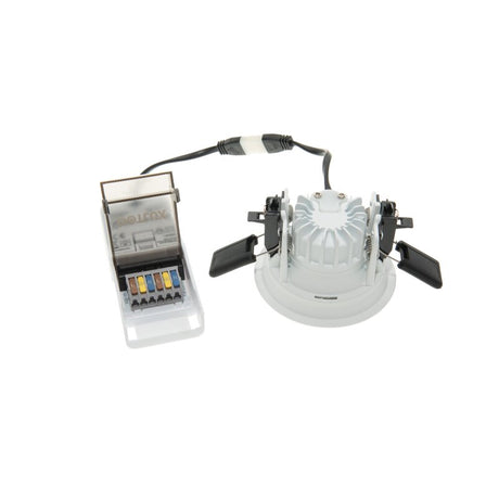 DOTLUX LED-Downlight MULTIsnap 6W 2700K/3000/4000K COLORselect Weiß